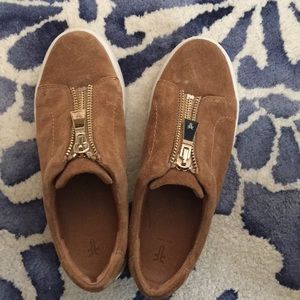 Suede Frye sneakers